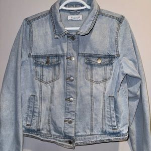 Light Washed Denim Jacket